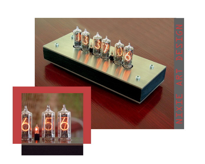 Nixie Clock Kit CD81-6-V3