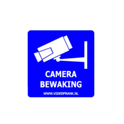 Camera Bewaking Sticker Mini