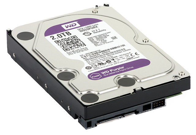 Spectaculair Speeltoestellen Pellen Actie - Van €85,00 Voor €76,00 Harde Schijf Western Digital Purple WD20PURZ  2TB | Een beveiligingscamera koop je voordelig bij VideoFrank!