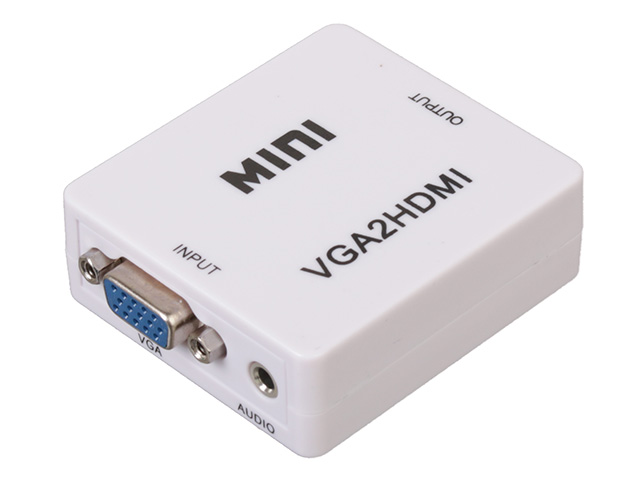 Actie - Van €24,95 €20,70 VGA naar HDMI Converter Een beveiligingscamera koop je voordelig bij VideoFrank!