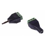 Jackplug 3.5mm Set Schroefbaar