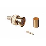 BNC Connector Verguld