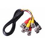 Kabel RG59 BNC 4X 0,5 Meter