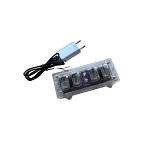 Nixie Klok IN12 met 4 buisjes