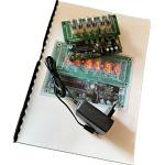 Nixie Klok UNIV-6-V1 met IN17 buisjes