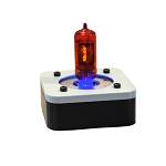 Nixie Klok Z570M-1-V2 Zwart/Lichtblauw