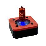 Nixie Klok Z570M-1-V2 Zwart/Rood