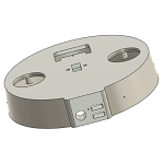 Radio Globe Basis - STL File - Zelf 3D Printen