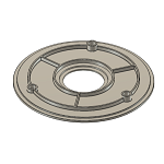 Bottom Plate - STL File - Zelf 3D Printen