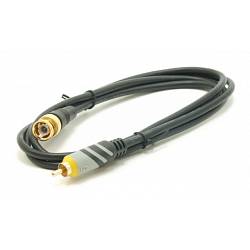 Kabel RG59 BNC-TULP 1,5 Meter PRO
