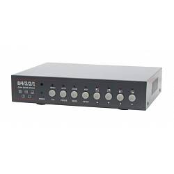 8 kanaals Quad Processor 1