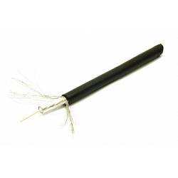 Kabel RG59-ZWART ROL 100M 2