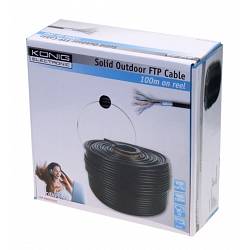FTP CAT5E Massief Outdoor 100M Box