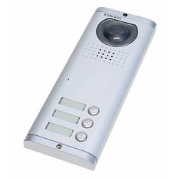 Kenwei Video Deurpost 3-knops