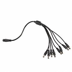 12V voeding splitter 8x