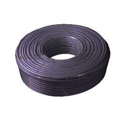 Combicoax RG59+12V Zwart Rol 100 Meter