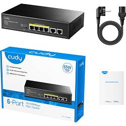 Hyundai 4 Port PoE switch