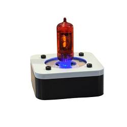 Nixie Klok Z570M-1-V2 Zwart/Lichtblauw