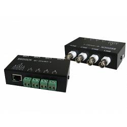 Video Balun Set 4 kanalen